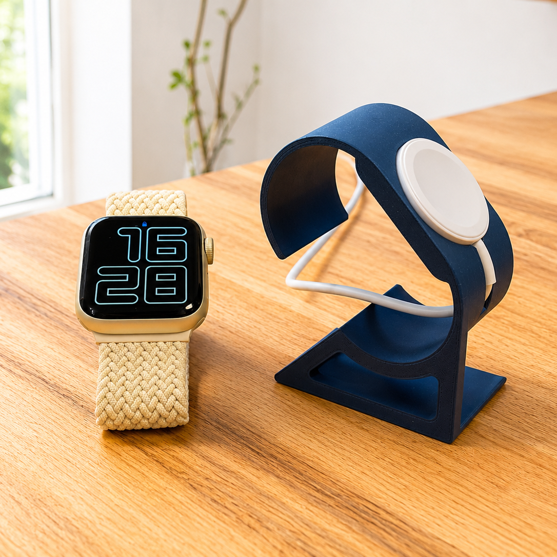 Suporte Carregador Apple Watch  — Design Premium Minimalista Todos os Modelos