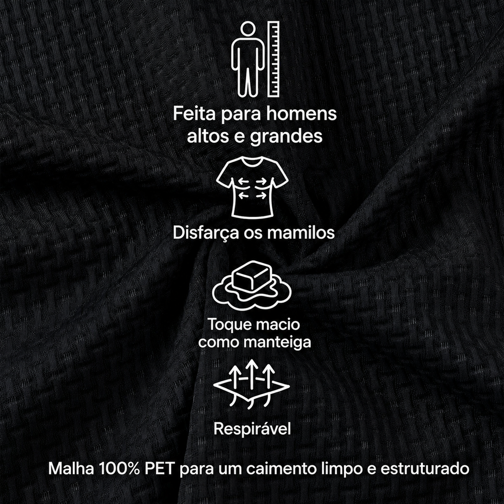 Camisa Polo Capri™ — O Conforto que Você Nunca Soube que Existia.
