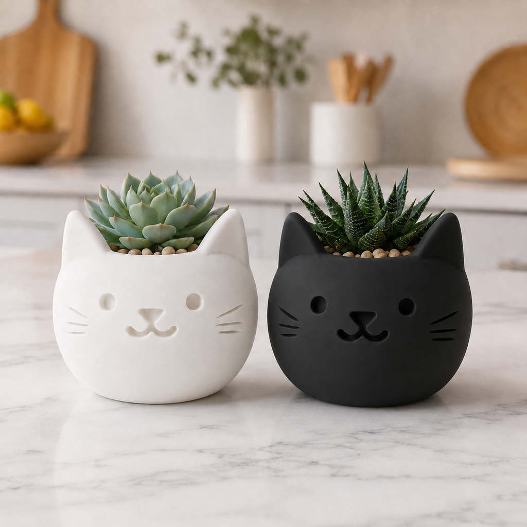 Compre 1 Leve 2 - Vaso Gatinho