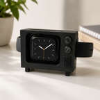 Suporte de Carregamento Smart Watch — TV Retrô