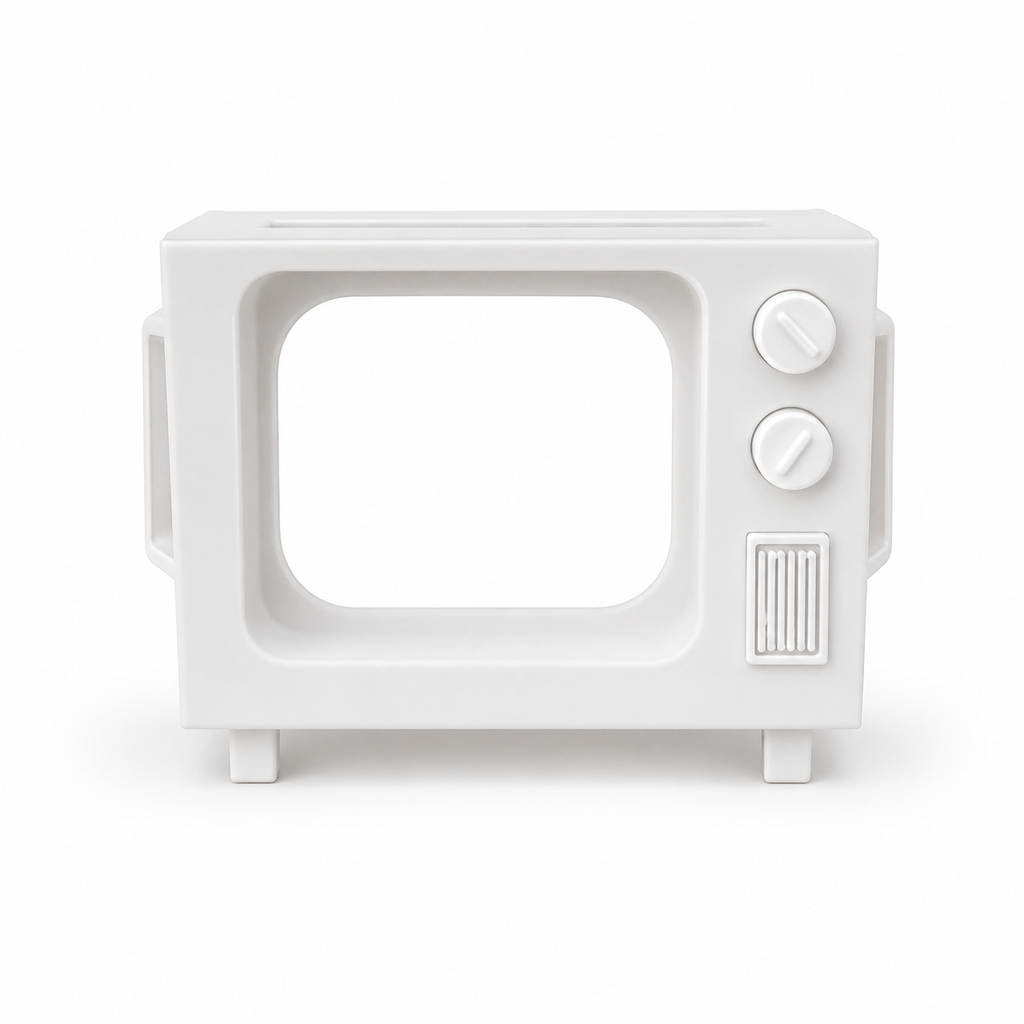 Suporte de Carregamento Smart Watch — TV Retrô