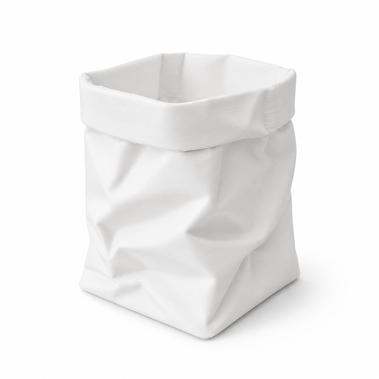 Porta-Canetas Sacola de Papel — Design Criativo para Sua Mesa