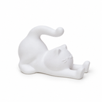 Suporte de Celular Gatinho — O Gato que Trabalha Enquanto Você Descansa