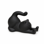 Suporte de Celular Gatinho — O Gato que Trabalha Enquanto Você Descansa