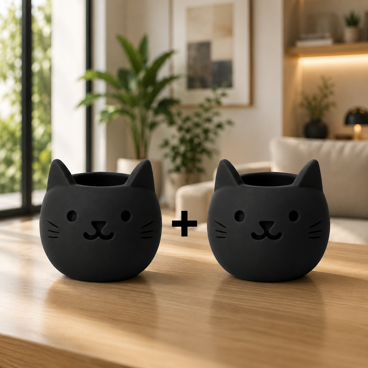 Compre 1 Leve 2 - Vaso Gatinho
