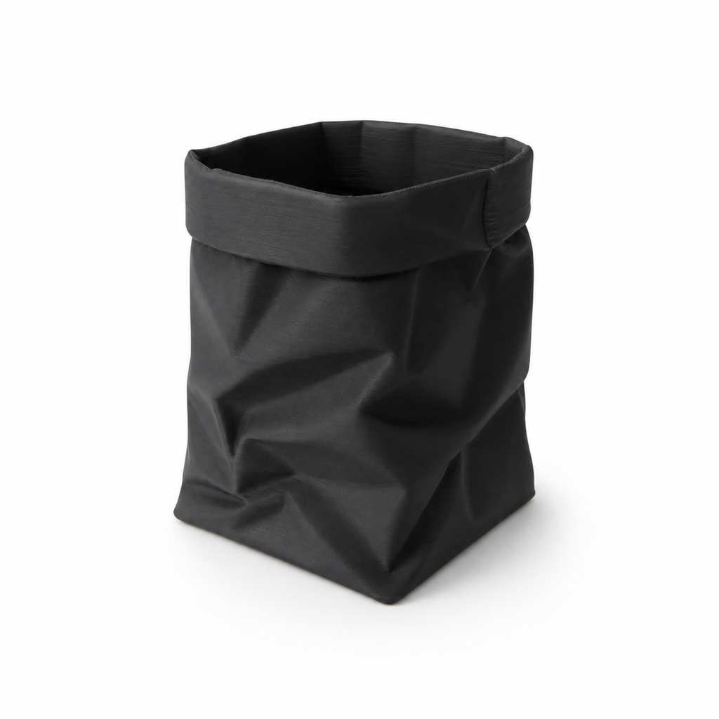 Porta-Canetas Sacola de Papel — Design Criativo para Sua Mesa