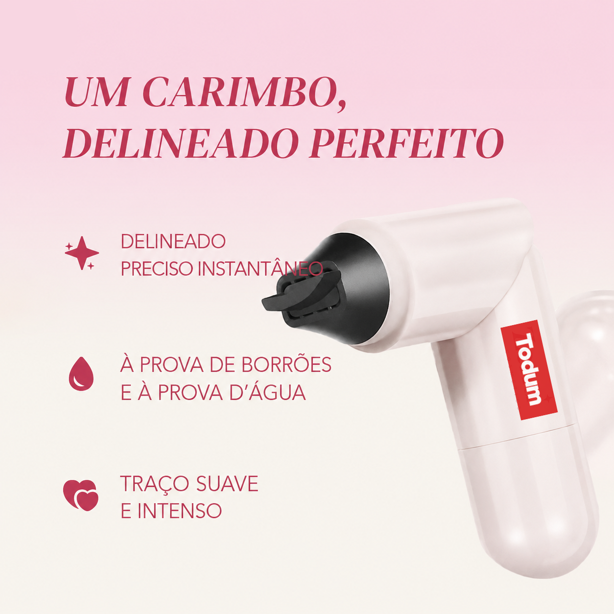 Delineador Pro-Fast o seu delineado pronto em minutos.