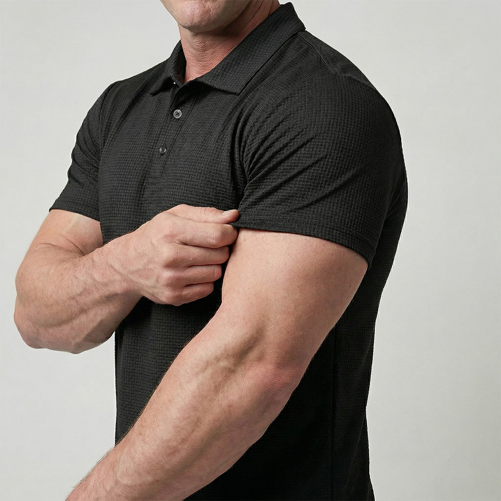Camisa Polo Capri™ — O Conforto que Você Nunca Soube que Existia.