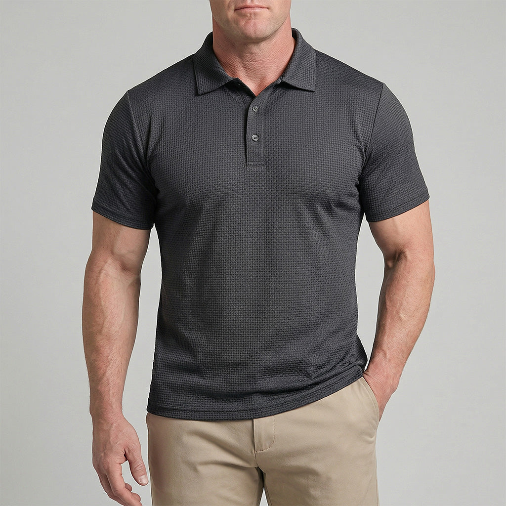 Camisa Polo Capri™ — O Conforto que Você Nunca Soube que Existia.