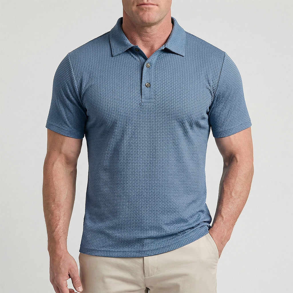 Camisa Polo Capri™ — O Conforto que Você Nunca Soube que Existia.