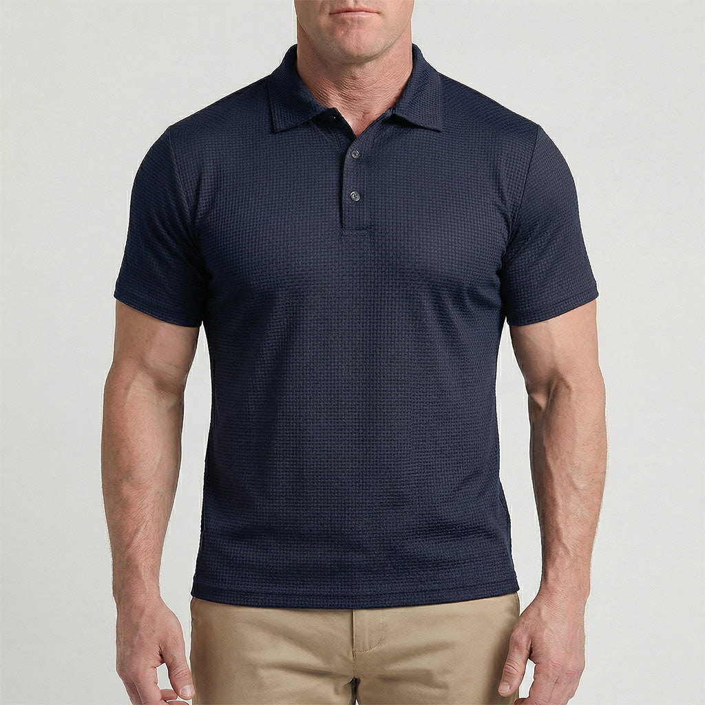 Camisa Polo Capri™ — O Conforto que Você Nunca Soube que Existia.