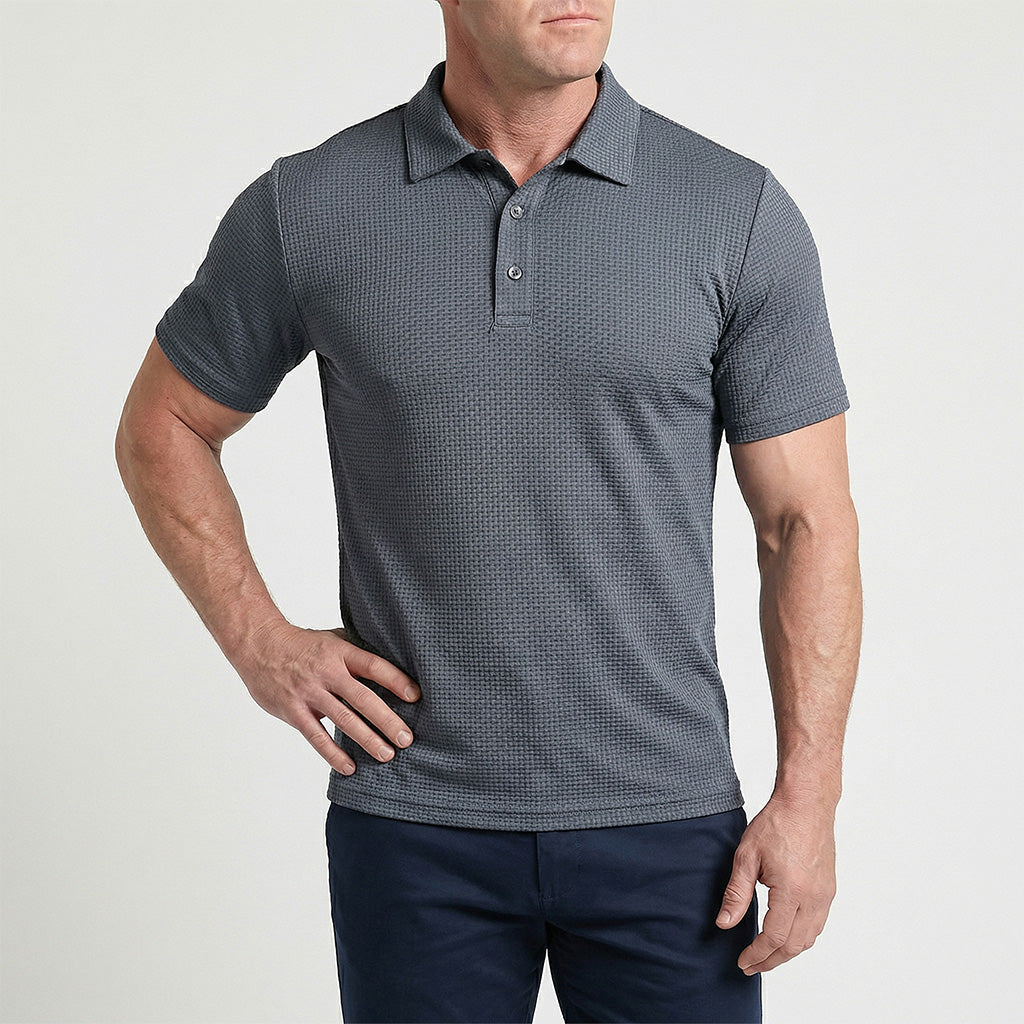 Camisa Polo Capri™ — O Conforto que Você Nunca Soube que Existia.