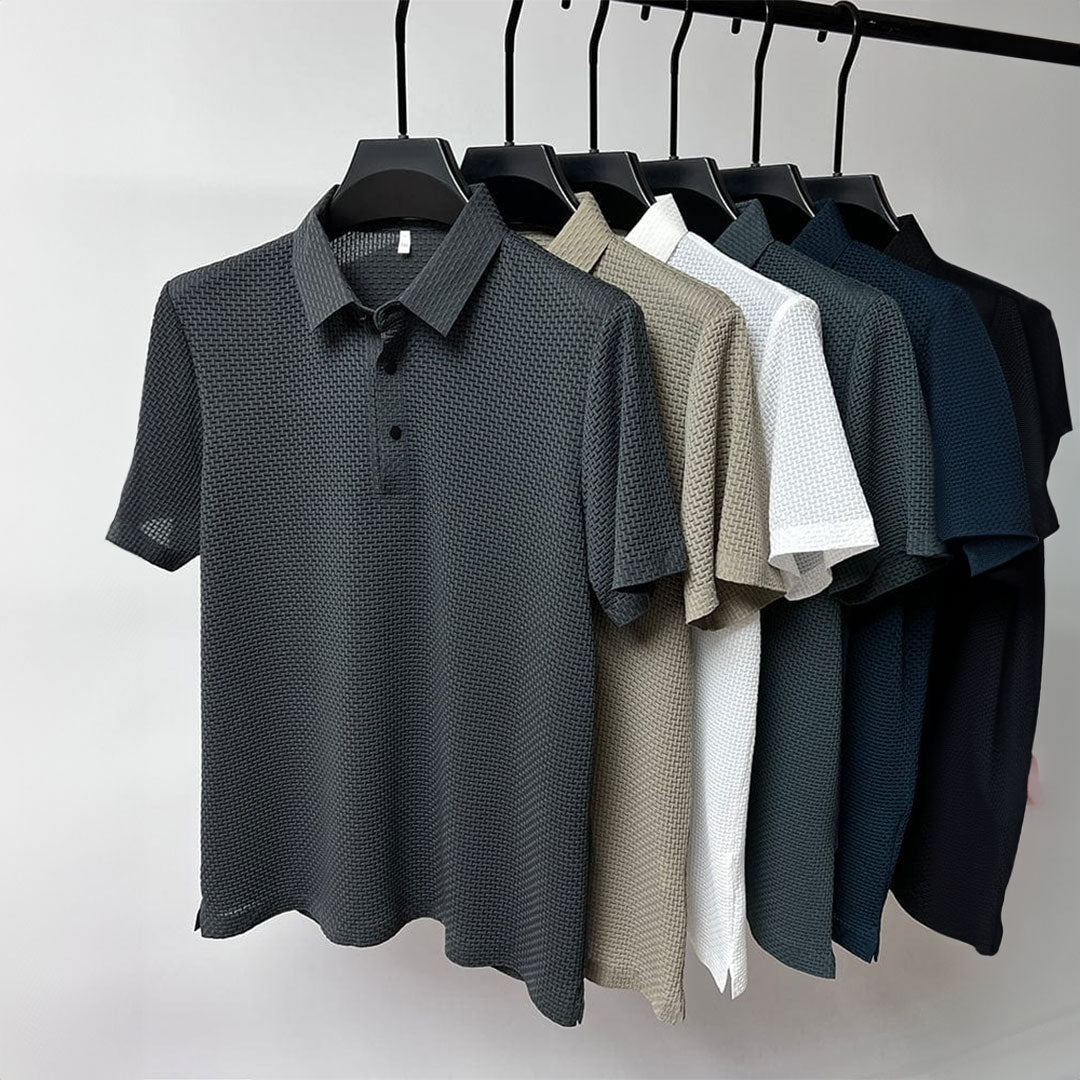 Camisa Polo Capri™ — O Conforto que Você Nunca Soube que Existia.