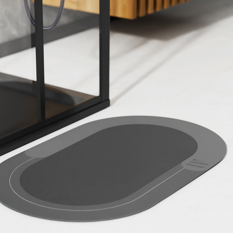 Tapete de Banheiro Magic Mat™ — Absorção Instantânea, Seca em Minutos, Nunca Escorrega